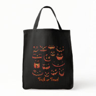 Pumpkins Glowing bag