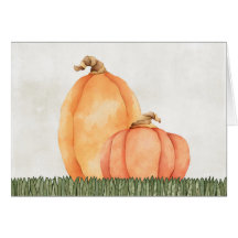 Pumpkins Greeting Card