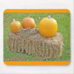 Pumpkins On A Haystack-updated mousepads