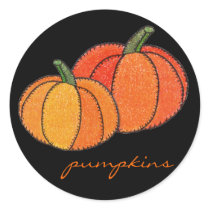 Pumpkins! stickers by BitsOfWhimsy Pumpkins! stickers