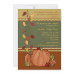 Pumpkins Three Invitation