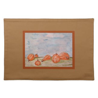 Pumpkins Watercolor Thanksgiving