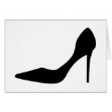 Pumps shoe cards