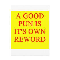 pun on puns postcards