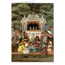 "Punch and Judy Puppet Show" cards