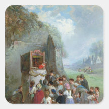 Punch and Judy Sticker