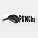 Punch! Black Boxing Glove Punching