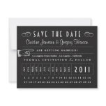 Punch Card Save the Date Personalized Invites