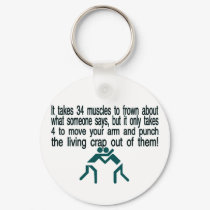 Punch The Crap Out Of Them keychains by goldnsun Punch The Crap Out Of Them keychains