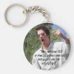 “Punch Your Car So You'll Go” Key Chains