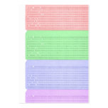 punched card business card