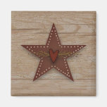 Punched Tin Star Magnet
