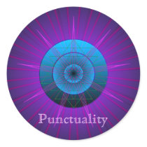 Punctuality (Virtue sticker)