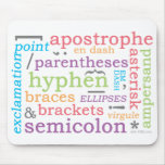 Punctuation II Mouse Pads