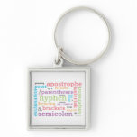 Punctuation Key Chain