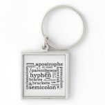 Punctuation Keychain