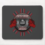 PUNISH the BASS DnB Dub Dubstep hardstyle DJ mousepads