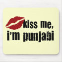 Punjabi Kiss mousepads by smallhandsdesigns Punjabi Kiss mousepads