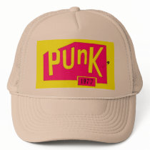 "Punk 1977" Mens' Adjustable Trucker Hat