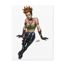 Punk Alternative Girl by Al Rio postcards by AlRioArt Punk Alternative Girl by Al Rio postcards