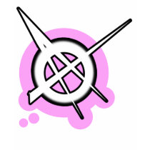 punk ANARCHY symbol pink sexy punker girls t-shirt by punkrocktshirts punk ANARCHY symbol pink sexy punker girls t-shirt