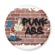 punk ass graffiti design magnets by doonidesigns punk ass graffiti design magnets