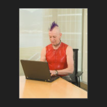 Punk at Work postcards