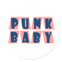 punk baby pink stickers by unclegear punk baby pink stickers