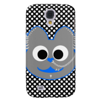 Punk Boy Kat Blue - Gray Samsung Galaxy S4 Cover