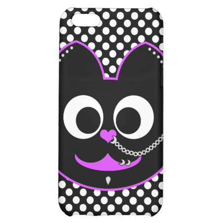 Punk Boy Kat Purple iPhone 5C Case