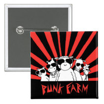 Punk Farm button buttons