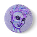 Punk Girl Sketch Button by Nitocris Punk Girl Sketch Button