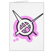 punk girls ANARCHY PUNK ROCK music Greeting Cards