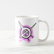 punk girls ANARCHY PUNK ROCK music mugs