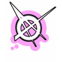 Punk Girls ANARCHY PINK Punk Rock Music art