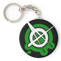 punk guys girls ANARCHY PUNK ROCK music keychains