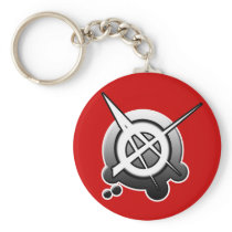 punk guys girls ANARCHY PUNK ROCK music keychains