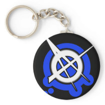 punk guys girls ANARCHY PUNK ROCK music keychains