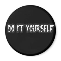 punk guys girls DIY PUNK ROCK music magnets