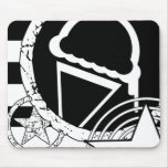 punk ice cream dripz mouse pad