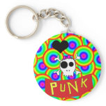 Punk Keychain for rock chicks