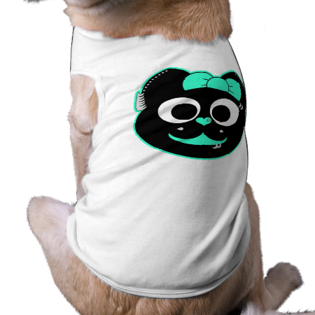 Punk kitty Green Pet Clothes Punk kitty Green Pet Clothes