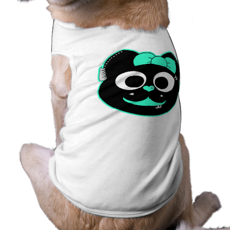 Punk kitty Green Pet Clothes