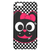 Punk kitty Pink iPhone 5C Case