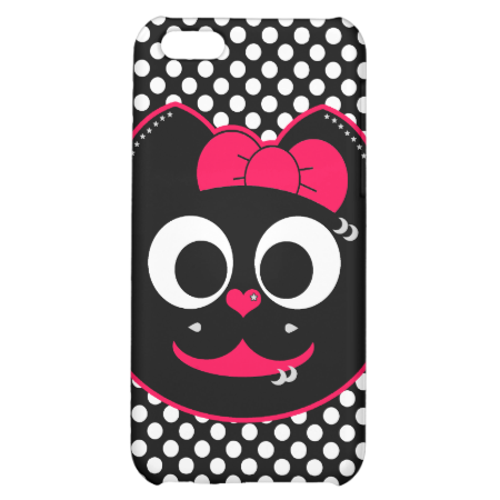 Punk kitty Pink iPhone 5C Case