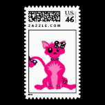 Punk Kitty postage