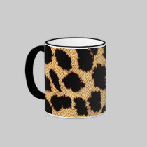 Punk Leopard Print Mug