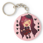 Punk Lolita : Love keychain