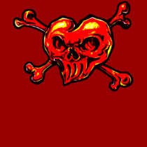 Punk love skull t-shirts