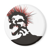 Punk magnets by naranjay Punk magnets